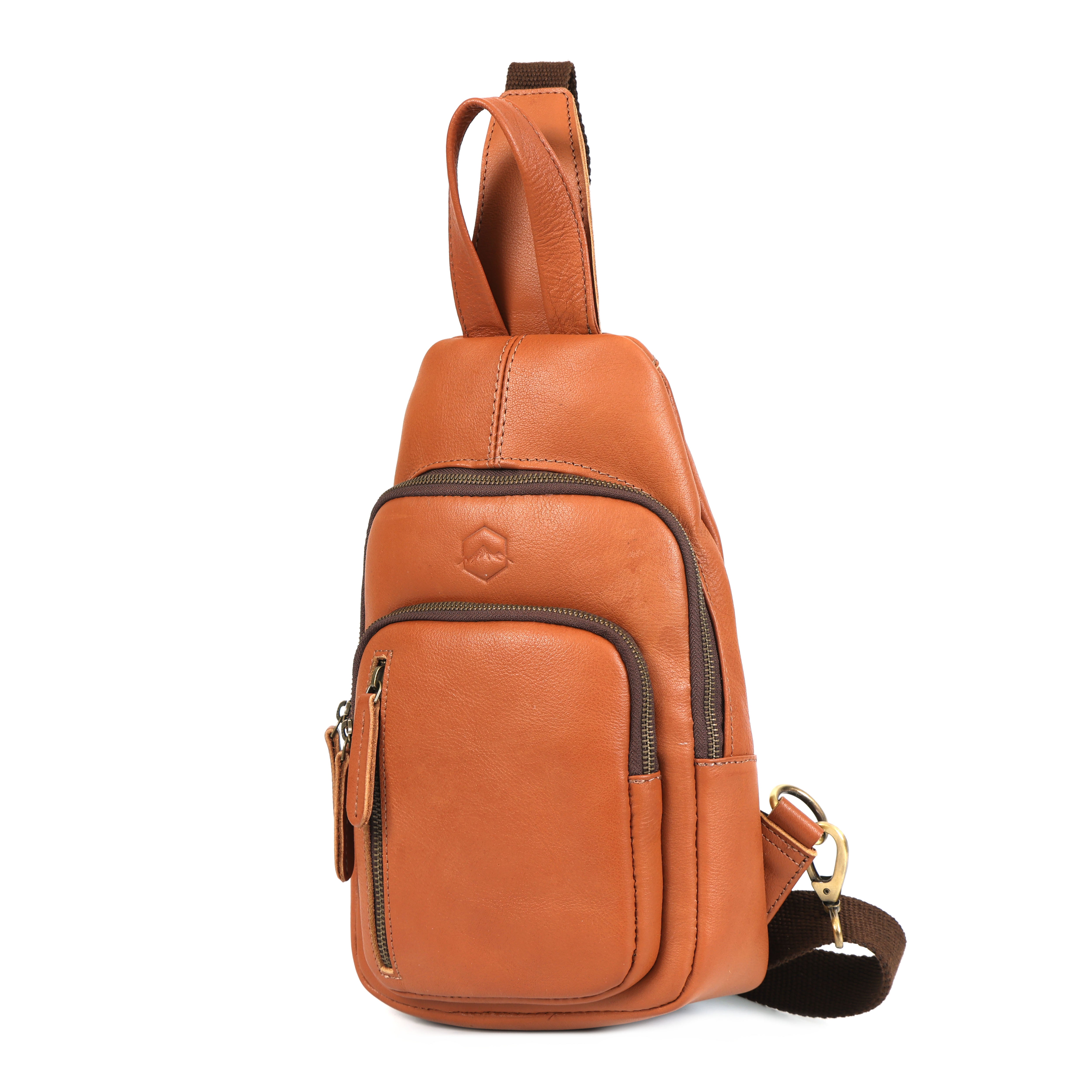 Terran Buffalo Leather Sling Bag