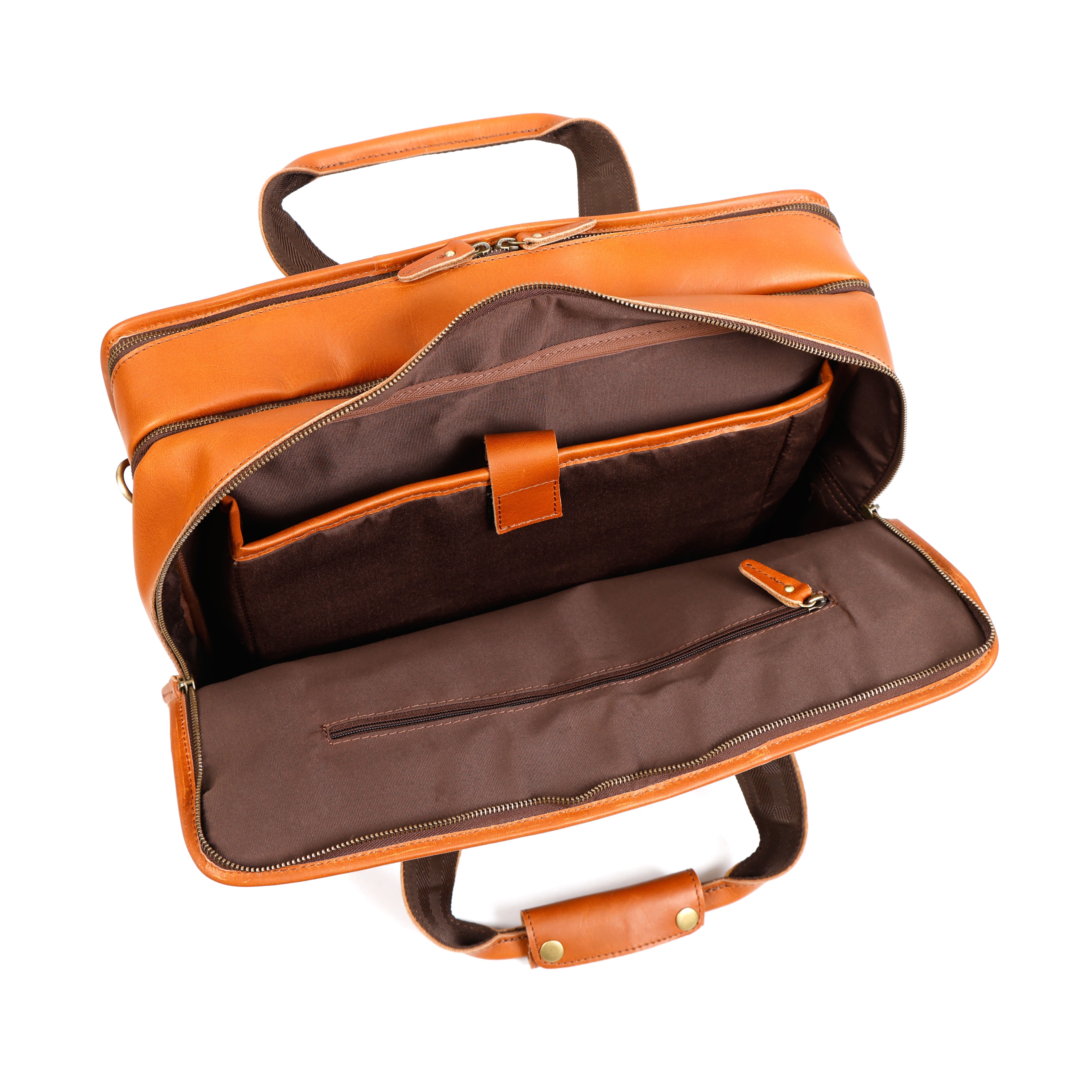 Tanner Leather Briefcase