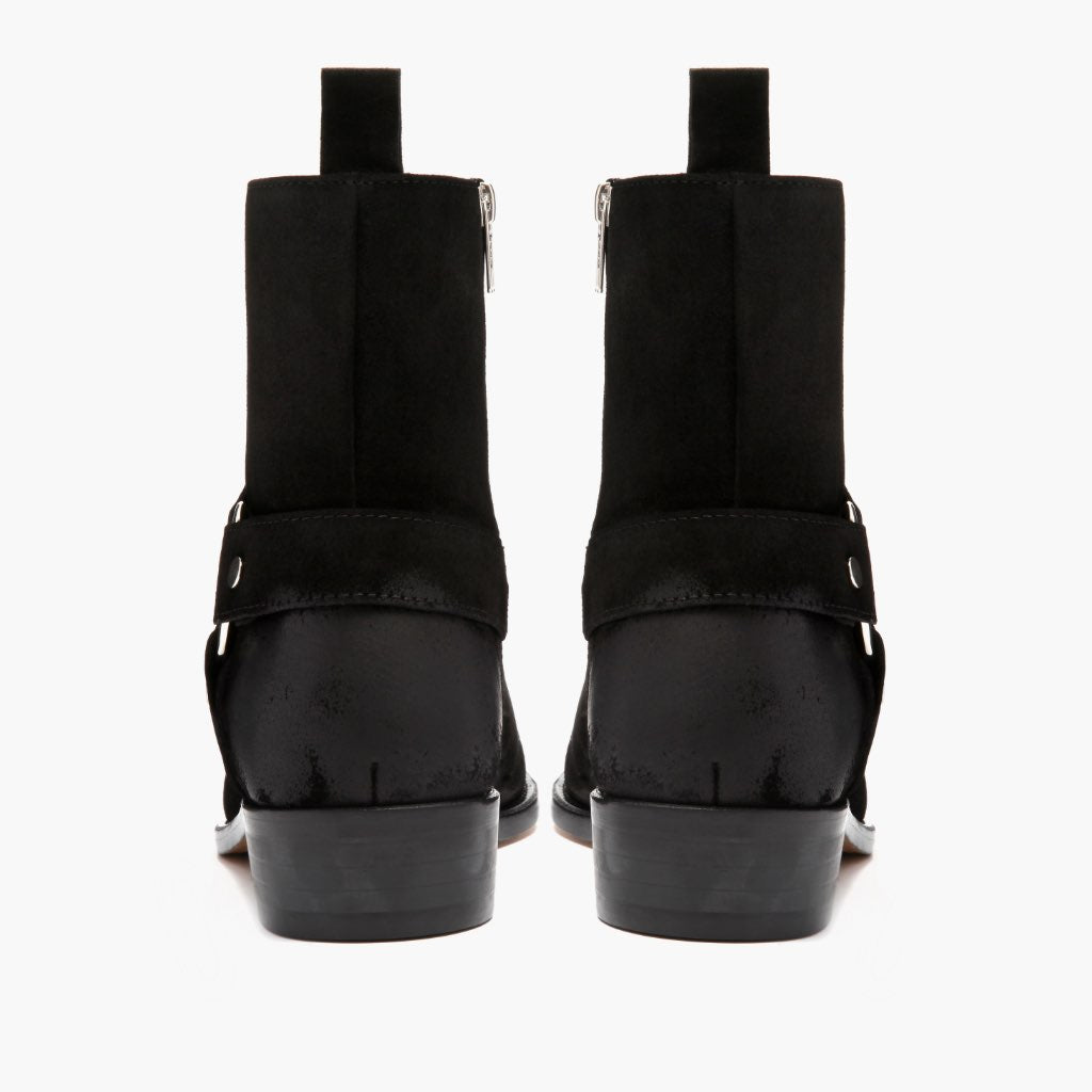Harness | Black Suede