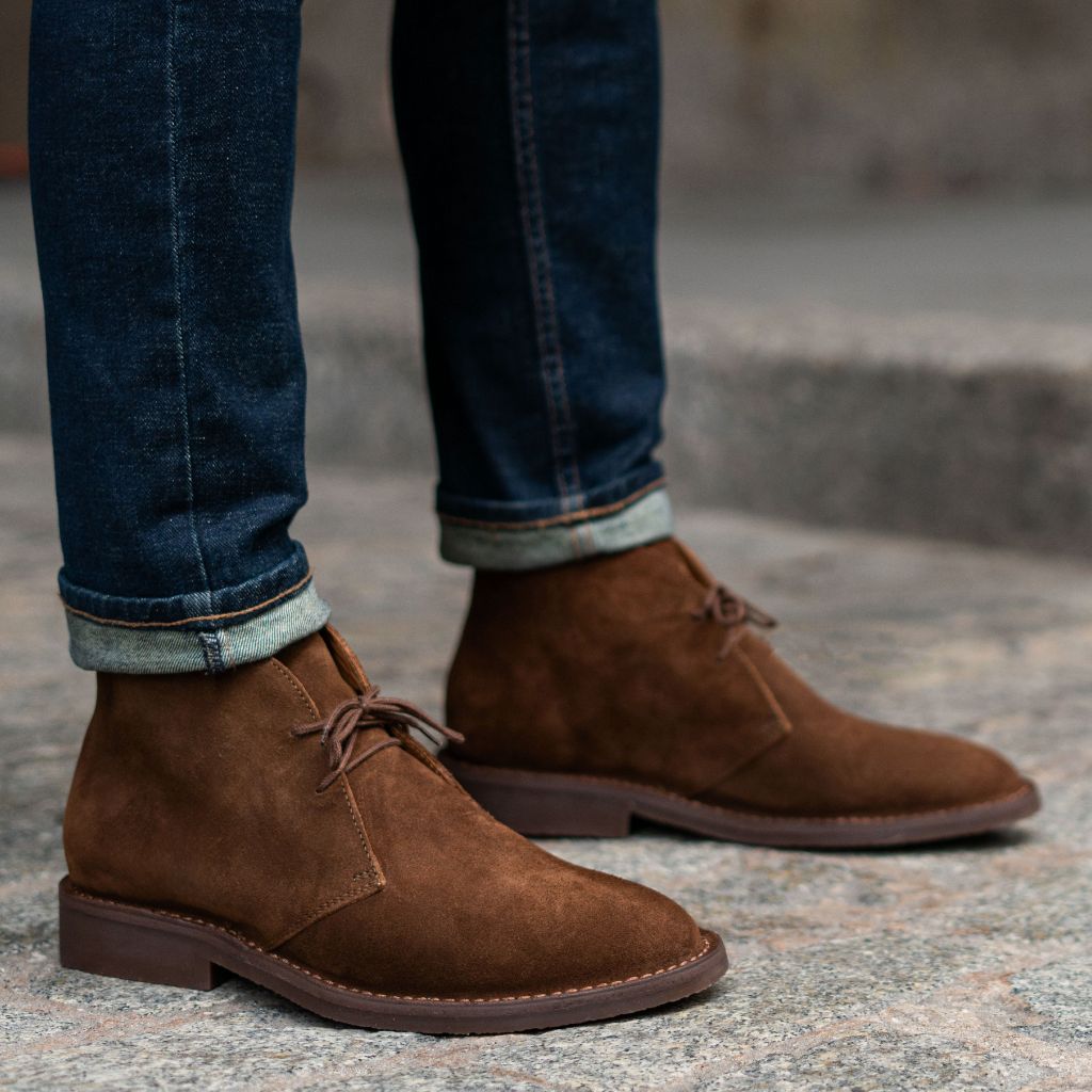 Scout | Zimtfarbenes Wildleder