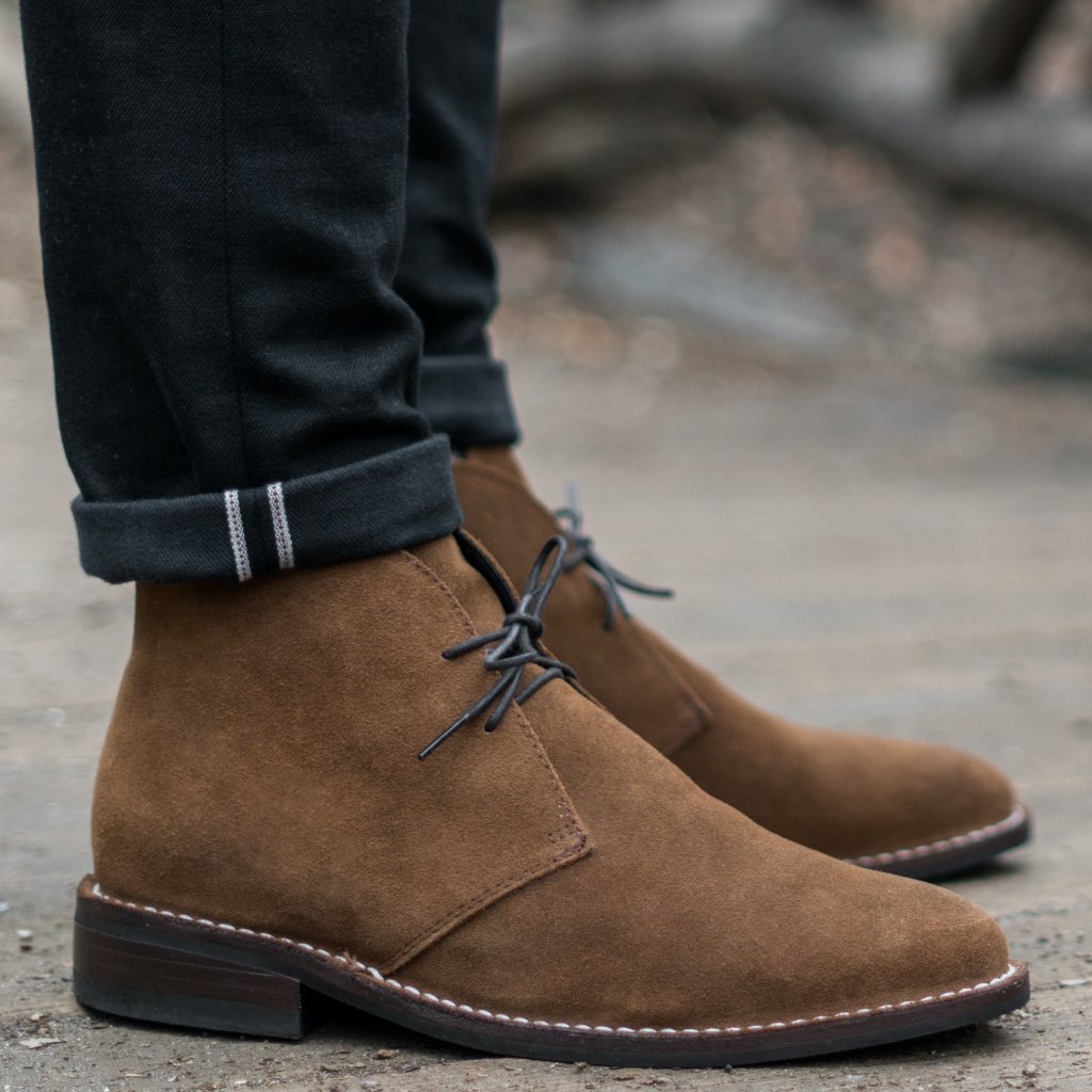 Scout | Cognacfarbenes Wildleder