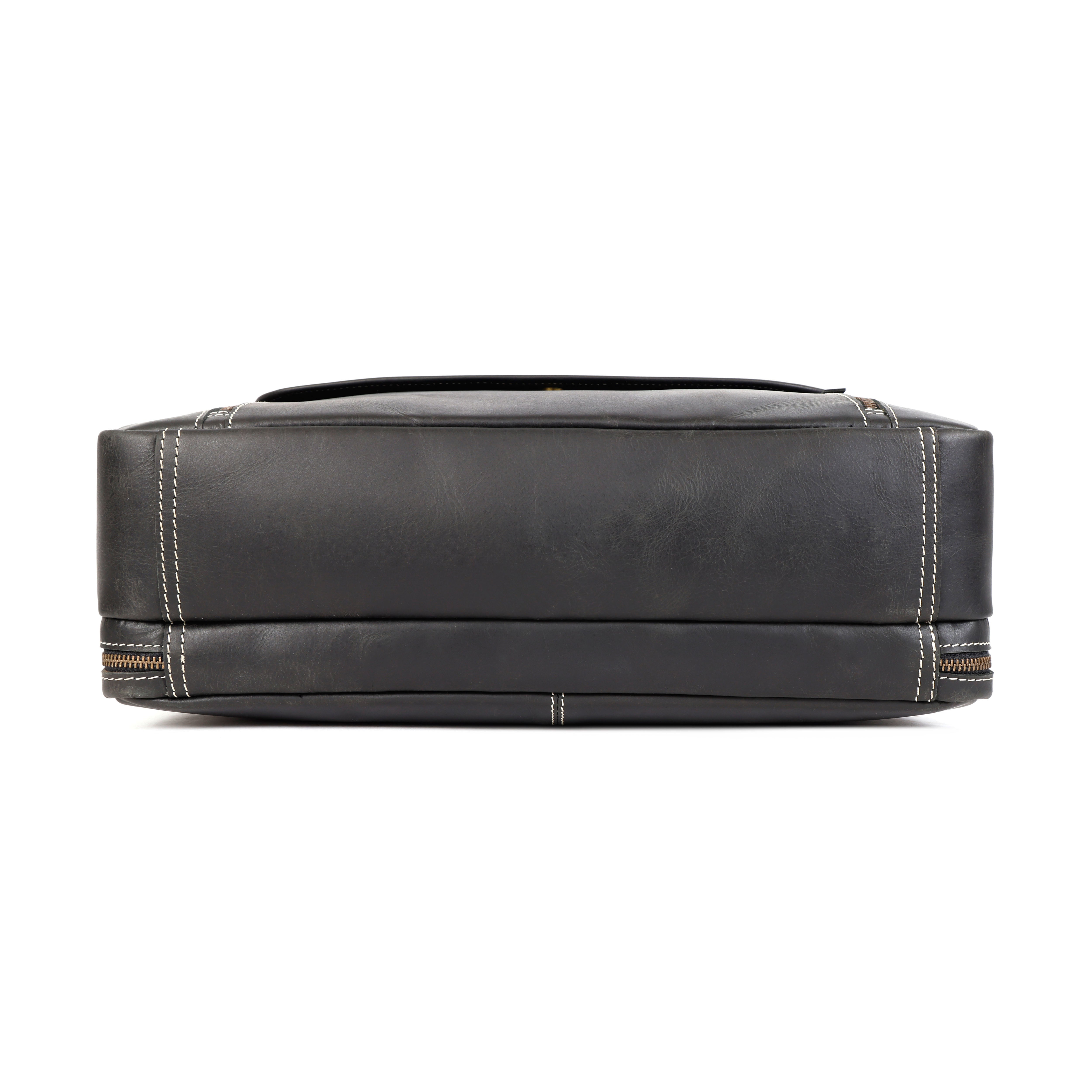 Dylan Black Leather Briefcase