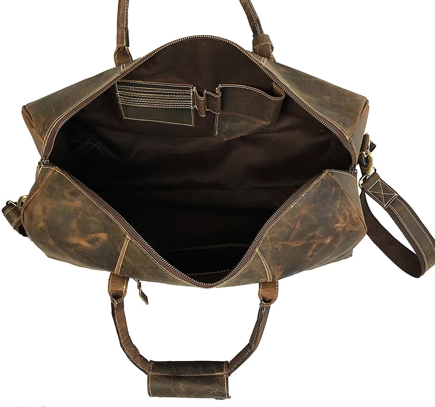 Sylvan Leather Duffel Bag