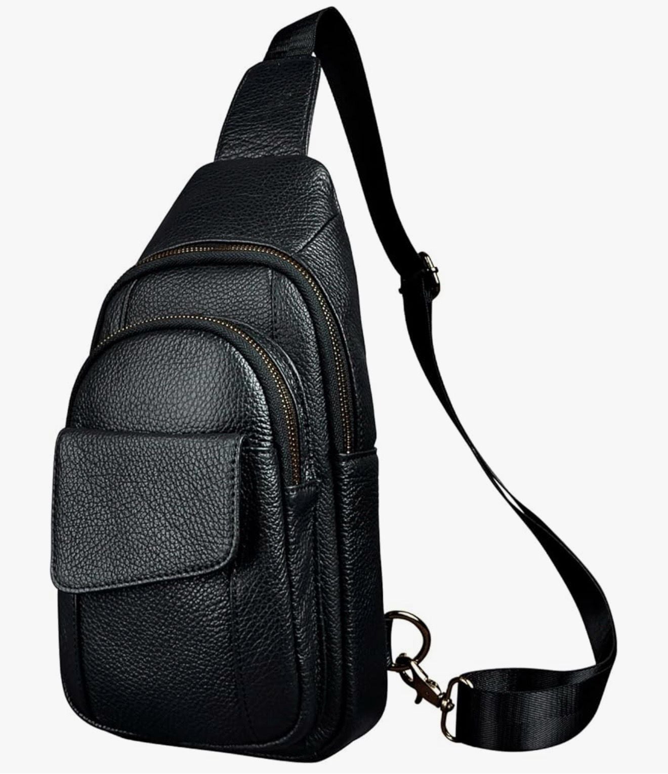 Cali Buffalo Leather Sling Bag