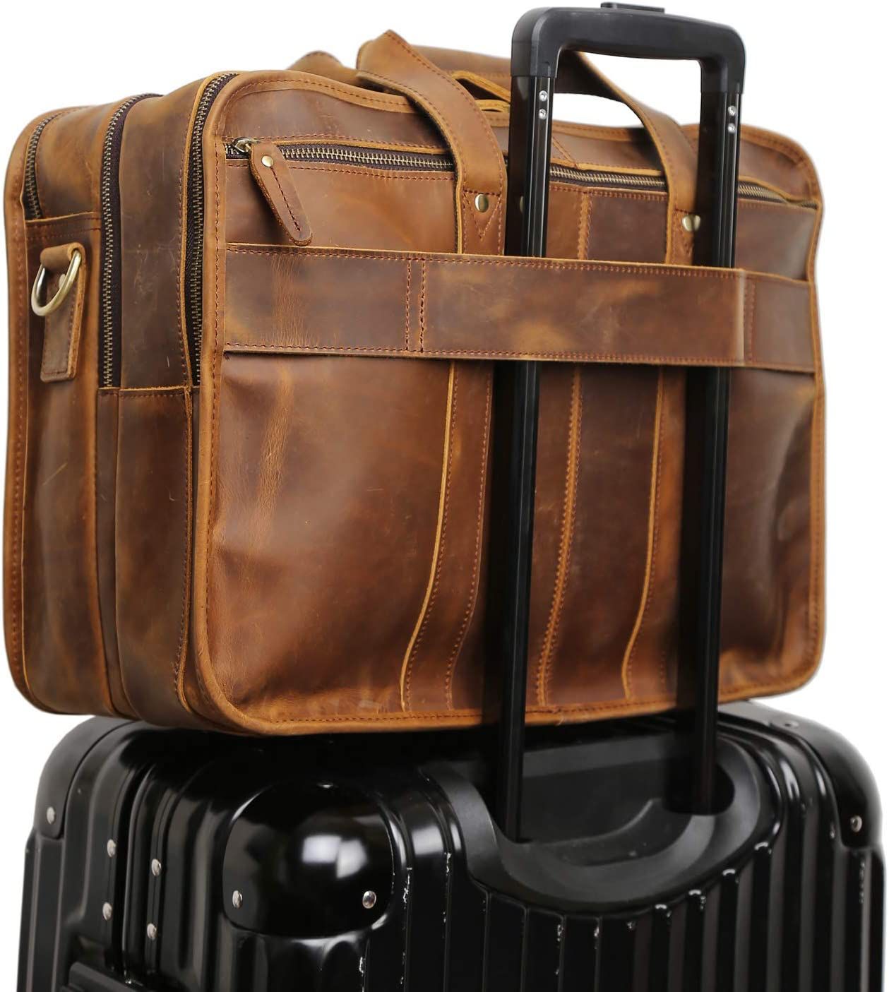 Hawk Leather Briefcase