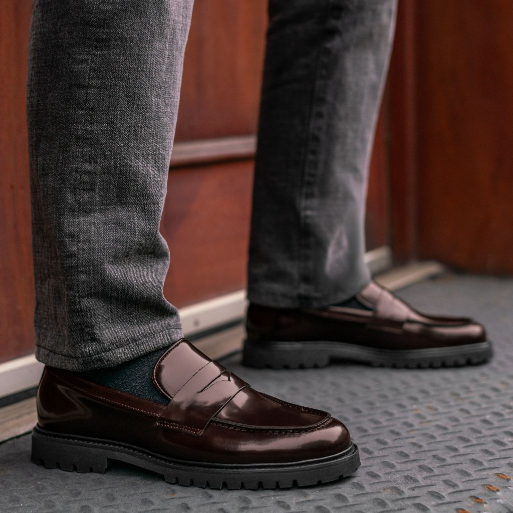 Penny | Burgundy