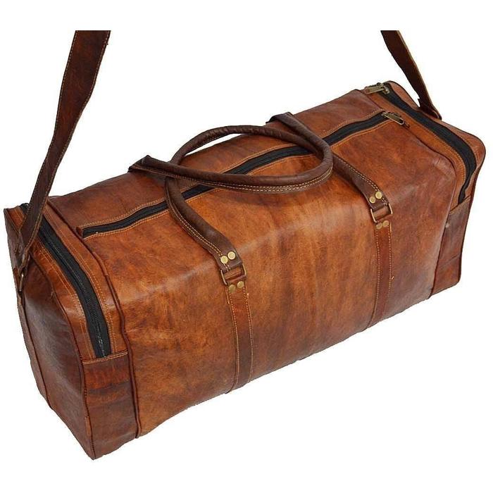Oliver Leather Duffel Bag