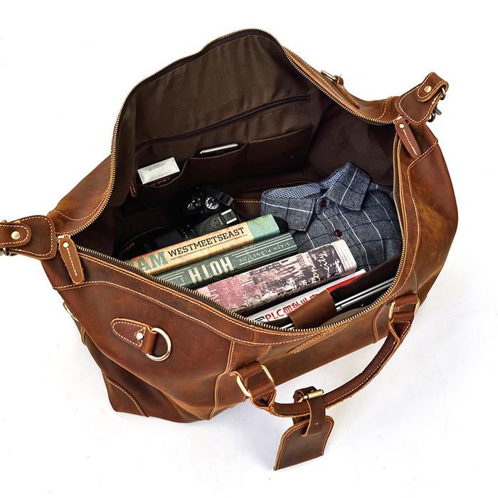 Oren Leather Duffel Bag