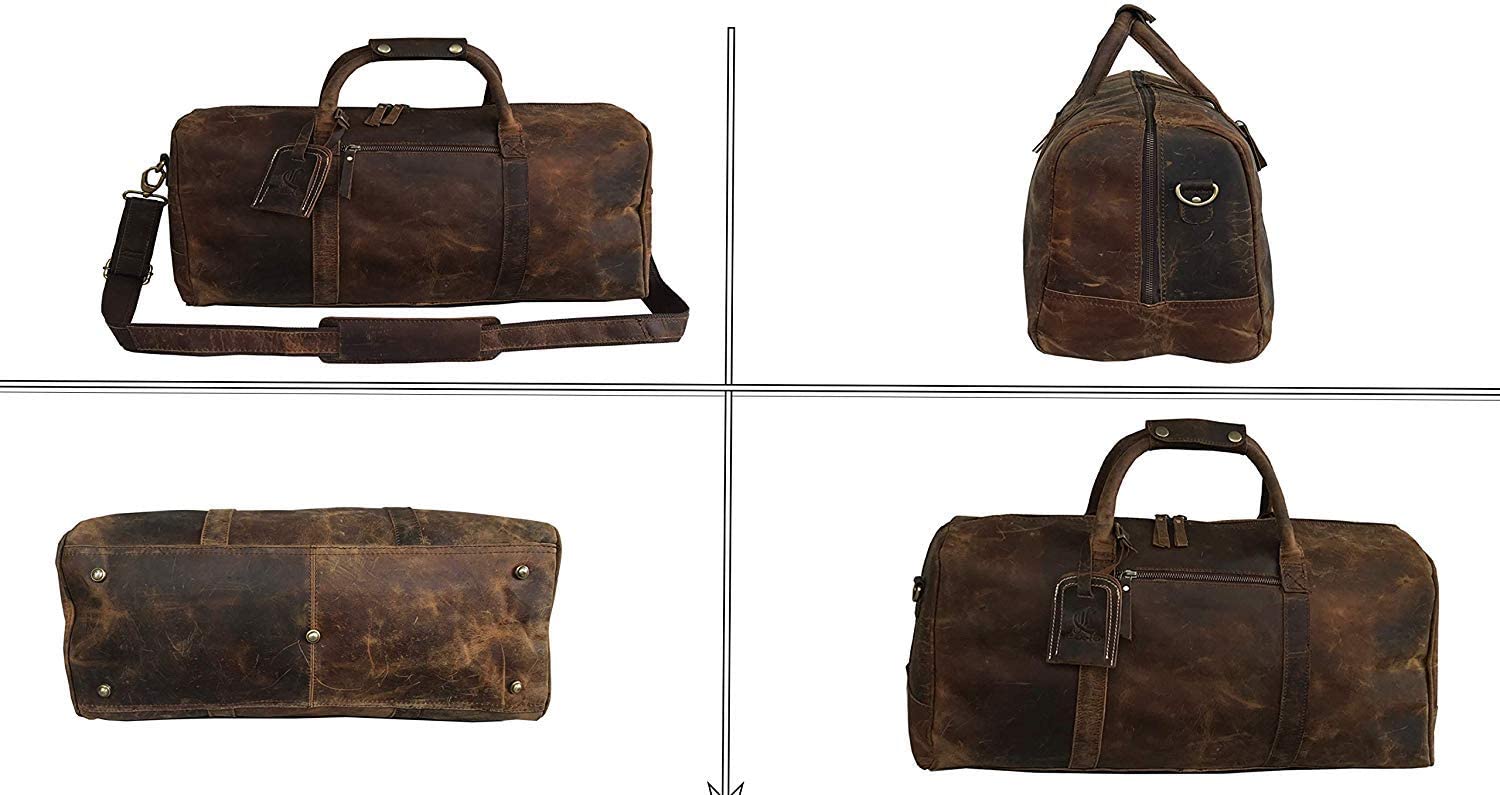 Sylvan Leather Duffel Bag