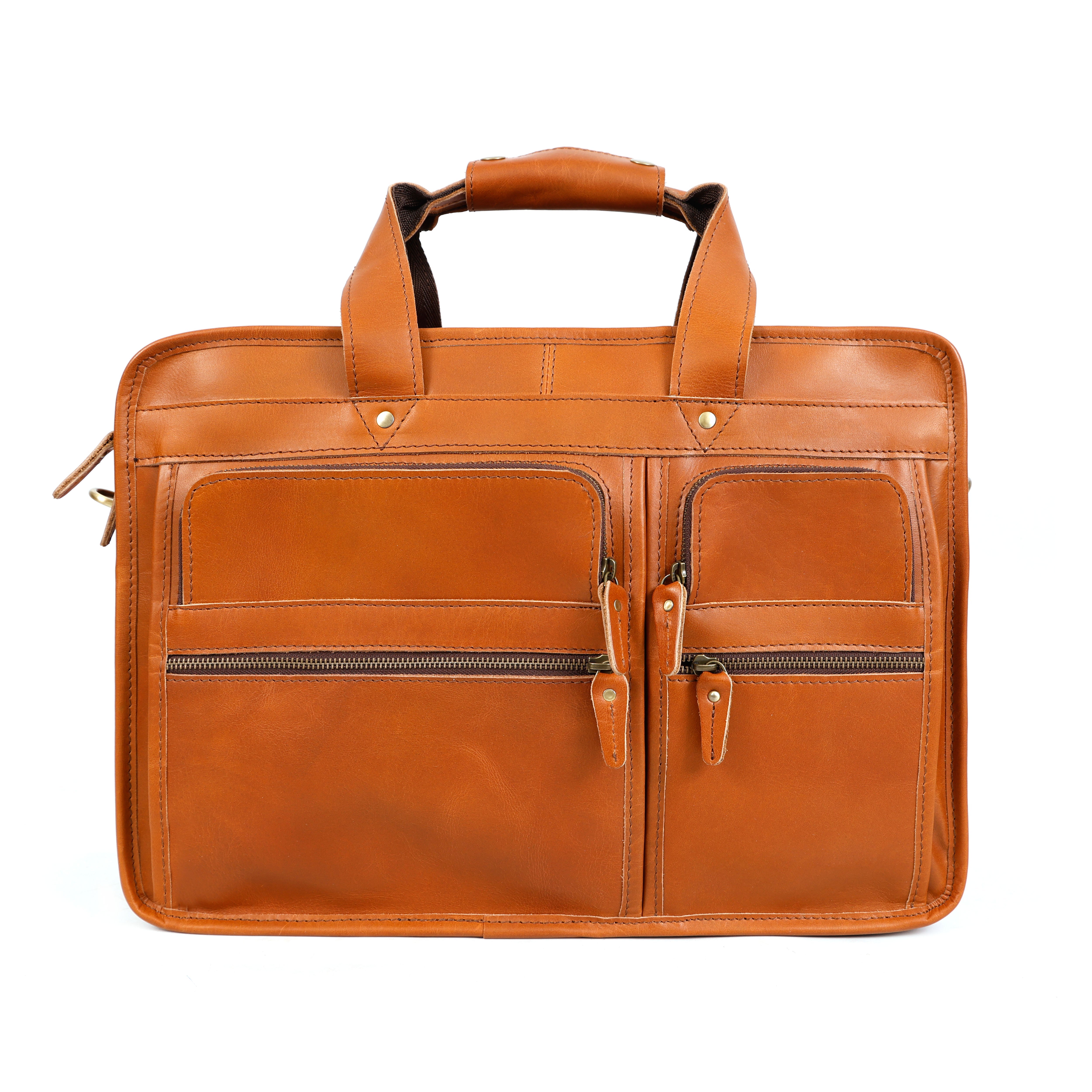 Tanner Leather Briefcase